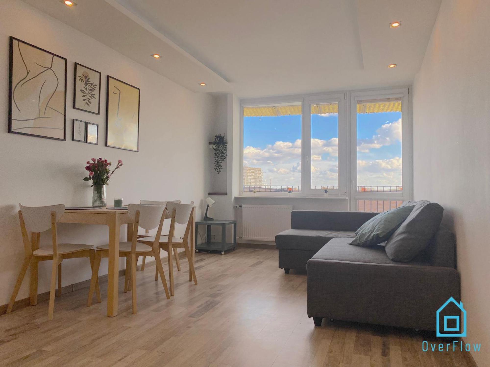 Wave Apartment With Amazing View- 2 Km To Baltic Sea グダニスク エクステリア 写真